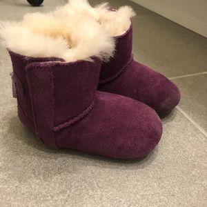 Purple Toddler UGG boots